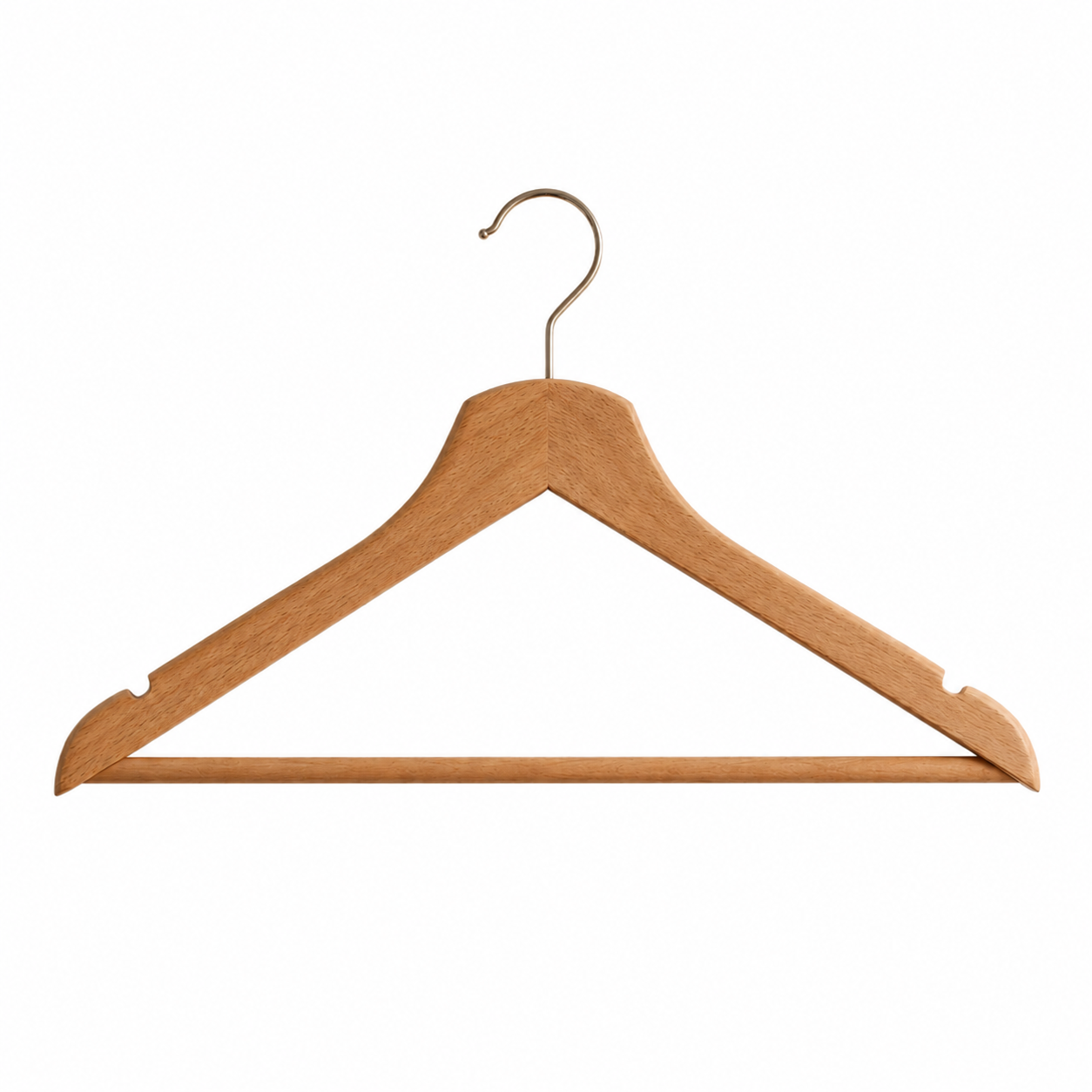 Eight shirts arranged on table in black, olive, grey, blue, white, red, mustard, and green.