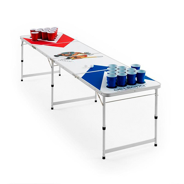 Beerpong Bord m. kopper